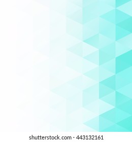 Blue Grid Mosaic Background, Creative Design Templates
