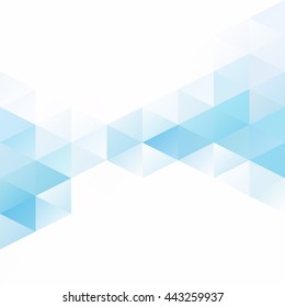 Blue Grid Mosaic Background, Creative Design Templates