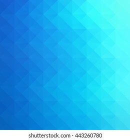 Blue Grid Mosaic Background, Creative Design Templates