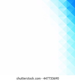 Blue Grid Mosaic Background, Creative Design Templates