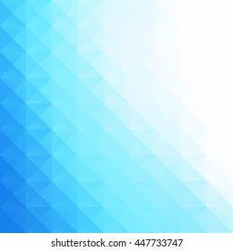 Blue Grid Mosaic Background, Creative Design Templates