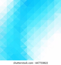 Blue Grid Mosaic Background, Creative Design Templates