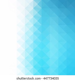 Blue Grid Mosaic Background, Creative Design Templates