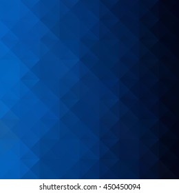 Blue Grid Mosaic Background, Creative Design Templates