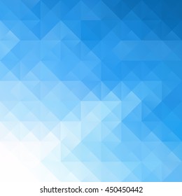 Blue Grid Mosaic Background, Creative Design Templates