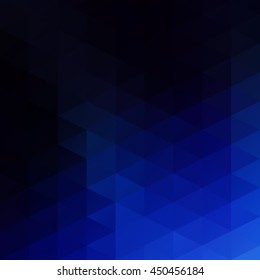 Blue Grid Mosaic Background, Creative Design Templates