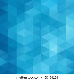 Blue Grid Mosaic Background, Creative Design Templates