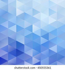 Blue Grid Mosaic Background, Creative Design Templates