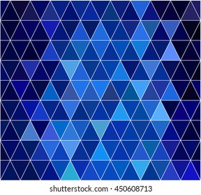 Blue Grid Mosaic Background, Creative Design Templates