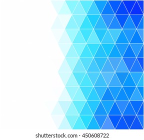 Blue Grid Mosaic Background, Creative Design Templates