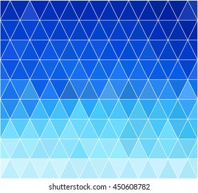 Blue Grid Mosaic Background, Creative Design Templates