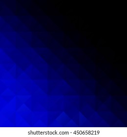 Blue Grid Mosaic Background, Creative Design Templates