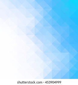 Blue Grid Mosaic Background, Creative Design Templates