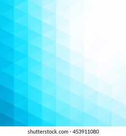 Blue Grid Mosaic Background, Creative Design Templates