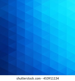 Blue Grid Mosaic Background, Creative Design Templates