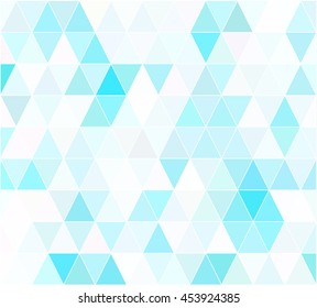 Blue Grid Mosaic Background, Creative Design Templates