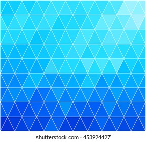 Blue Grid Mosaic Background, Creative Design Templates