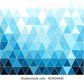 Blue Grid Mosaic Background, Creative Design Templates