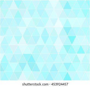Blue Grid Mosaic Background, Creative Design Templates