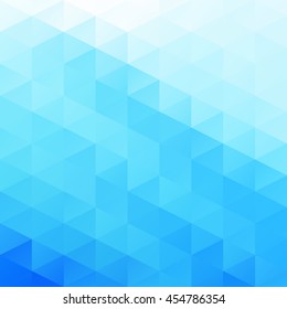 Blue Grid Mosaic Background, Creative Design Templates