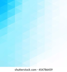 Blue Grid Mosaic Background, Creative Design Templates