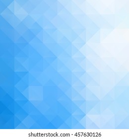 Blue Grid Mosaic Background, Creative Design Templates