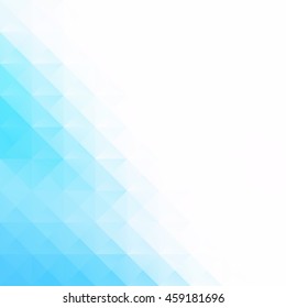Blue Grid Mosaic Background, Creative Design Templates