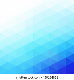 Blue Grid Mosaic Background, Creative Design Templates