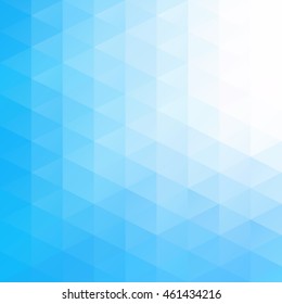Blue Grid Mosaic Background, Creative Design Templates