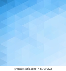 Blue Grid Mosaic Background, Creative Design Templates