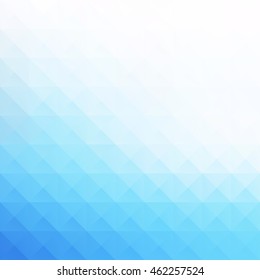 Blue Grid Mosaic Background, Creative Design Templates
