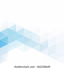 Blue Grid Mosaic Background, Creative Design Templates