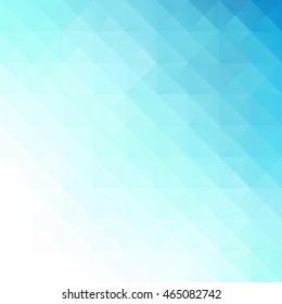 Blue Grid Mosaic Background, Creative Design Templates
