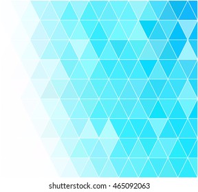 Blue Grid Mosaic Background, Creative Design Templates