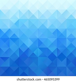 Blue Grid Mosaic Background, Creative Design Templates