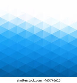 Blue Grid Mosaic Background, Creative Design Templates