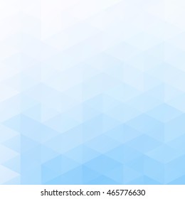 Blue Grid Mosaic Background, Creative Design Templates