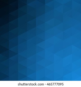 Blue Grid Mosaic Background, Creative Design Templates