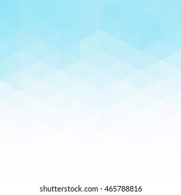 Blue Grid Mosaic Background, Creative Design Templates