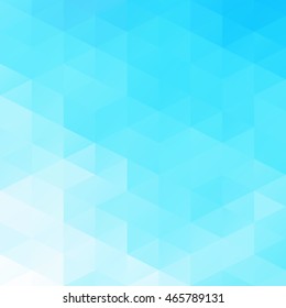 Blue Grid Mosaic Background, Creative Design Templates