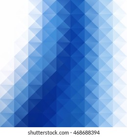 Blue Grid Mosaic Background, Creative Design Templates