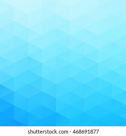 Blue Grid Mosaic Background, Creative Design Templates