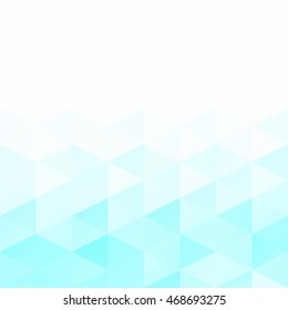 Blue Grid Mosaic Background, Creative Design Templates