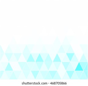 Blue Grid Mosaic Background, Creative Design Templates