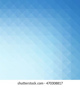 Blue Grid Mosaic Background, Creative Design Templates