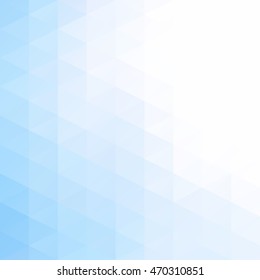 Blue Grid Mosaic Background, Creative Design Templates