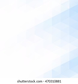 Blue Grid Mosaic Background, Creative Design Templates