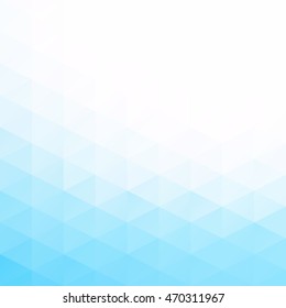 Blue Grid Mosaic Background, Creative Design Templates