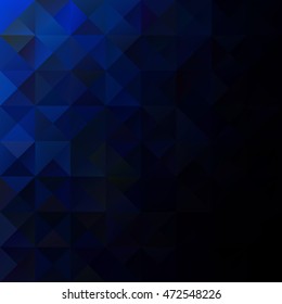 Blue Grid Mosaic Background, Creative Design Templates
