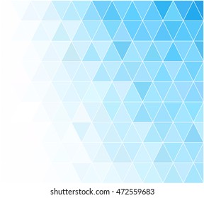 Blue Grid Mosaic Background, Creative Design Templates